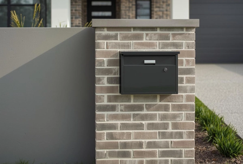 Contemporary-Feature-Brick-Letterboxes
