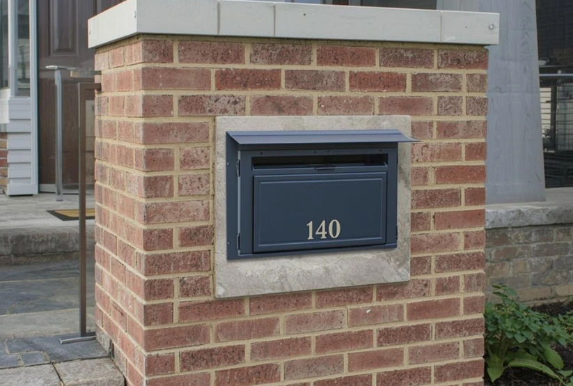 Integrated-Brick-Letterbox-Designs